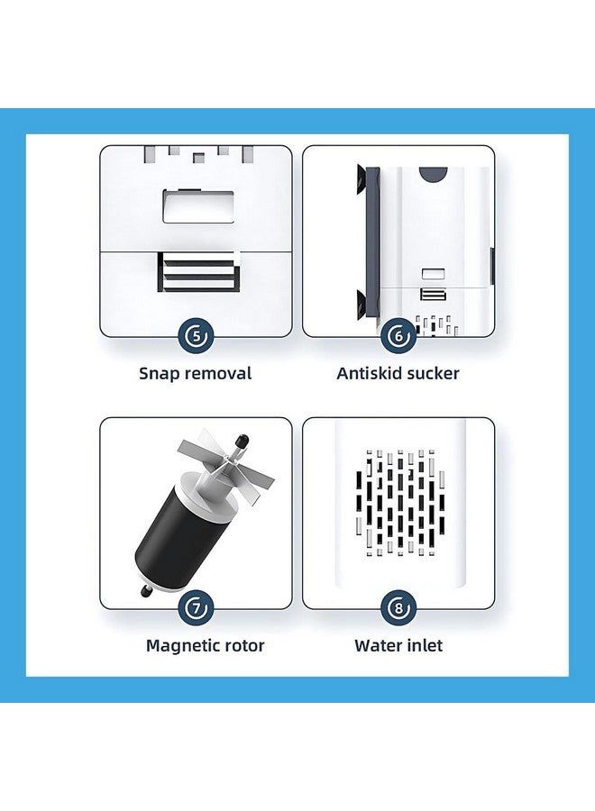 VAYINATO Sunsun Xiaoli Xqp Series Multi-Function Submersible Filtration Pump (Xqp-500F | 5W | 500L/H | Suitable For 2 Feet Tank) - Image 4