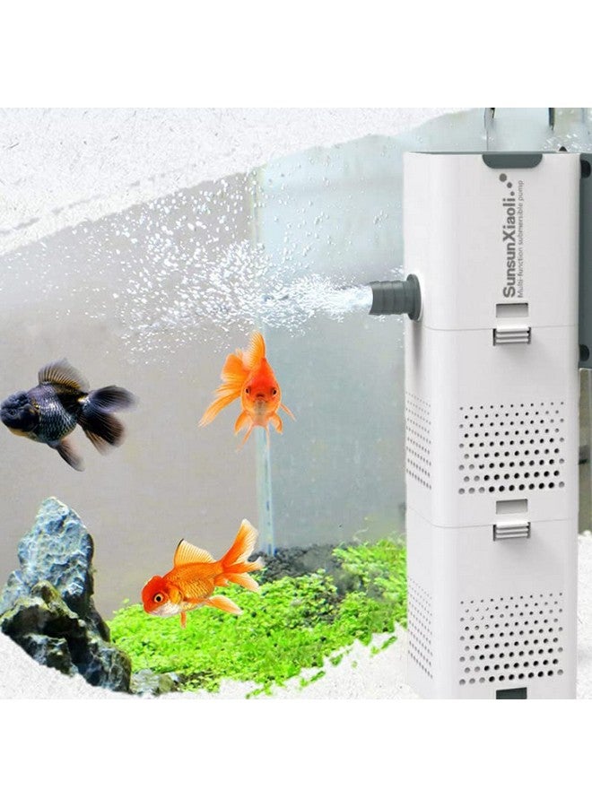 VAYINATO Sunsun Xiaoli Xqp Series Multi-Function Submersible Filtration Pump (Xqp-500F | 5W | 500L/H | Suitable For 2 Feet Tank) - Image 1