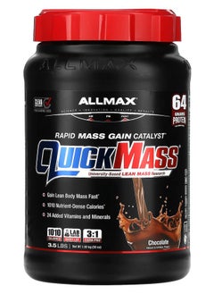 Allmax QuickMass® Rapid Mass Gain Catalyst Chocolate 3.5 lbs (1.59 kg) 