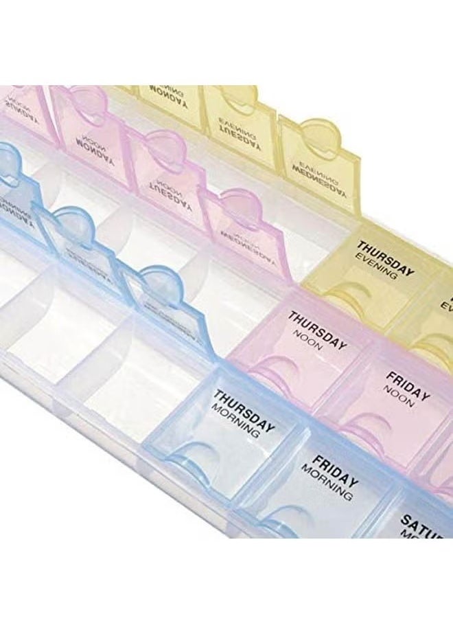 Generic 7 Day Pill Organizer Multicolour  - Image 2