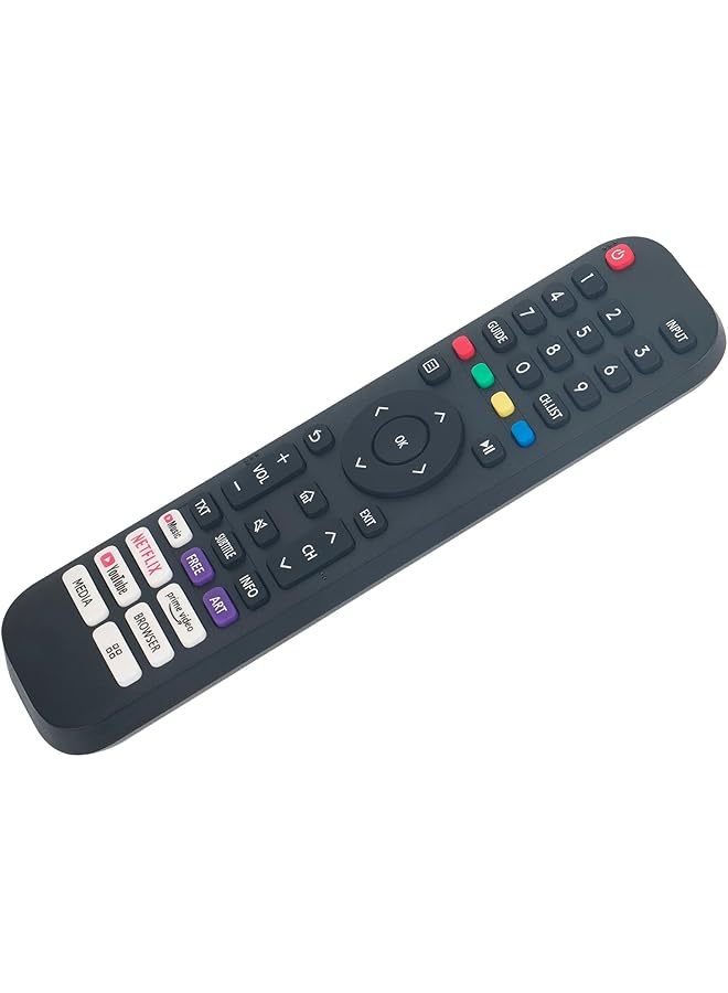 إيروريكس جهاز التحكم عن بعد البديل En2J30H مناسب لتلفزيون Hisense Vidaa الذكي 32A45Gv 40H5G 40A4Gv 40A40Gv 40A40Gmv 40H55G 40A4Hv 43H6G 43H77G 55A60H 43V6G 43A60G 43A60H 43A60Gmv 40A4070Gmv - Image 3