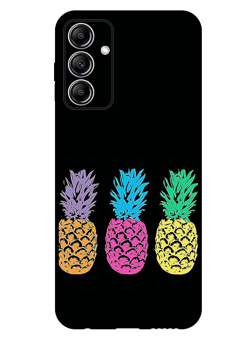 Theodor Protective Case Anti Scratch Shock Proof Bumper Cover For Samsung Galaxy A55 Pineapples 1 - Image 1