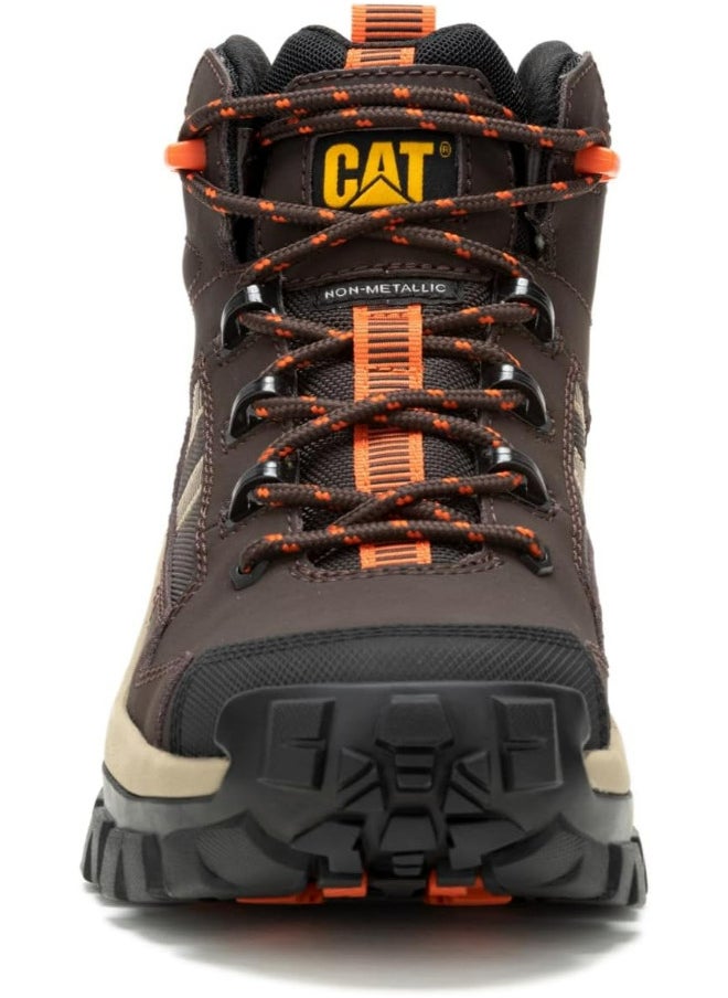 CATERPILLAR 020-1375 Caterpillar Men Casual  Boots  Invader Mid 91663 Dark Brown  - Image 4