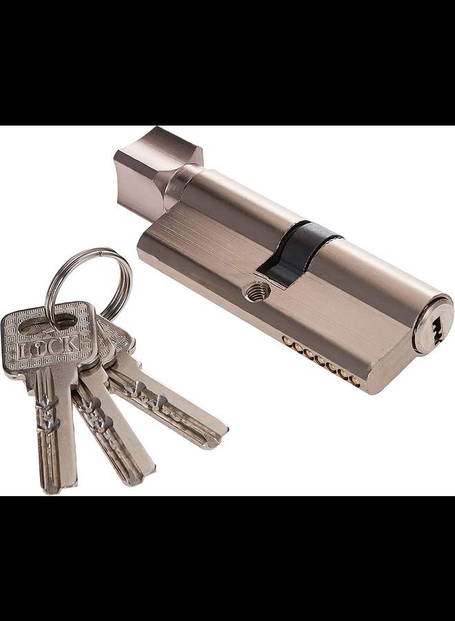 Door Lock Cylinder 7 Cm One Side Key One Side Knob  - Image 1
