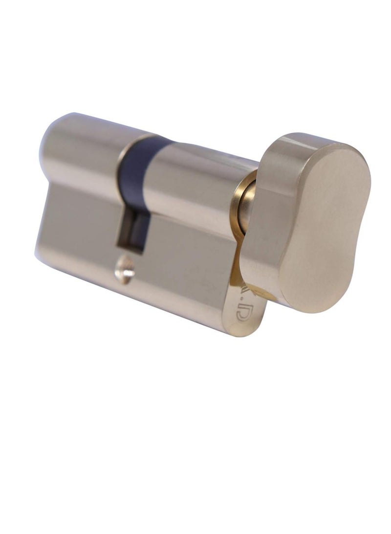 Door Lock Cylinder 7 Cm One Side Key One Side Knob  - Image 2