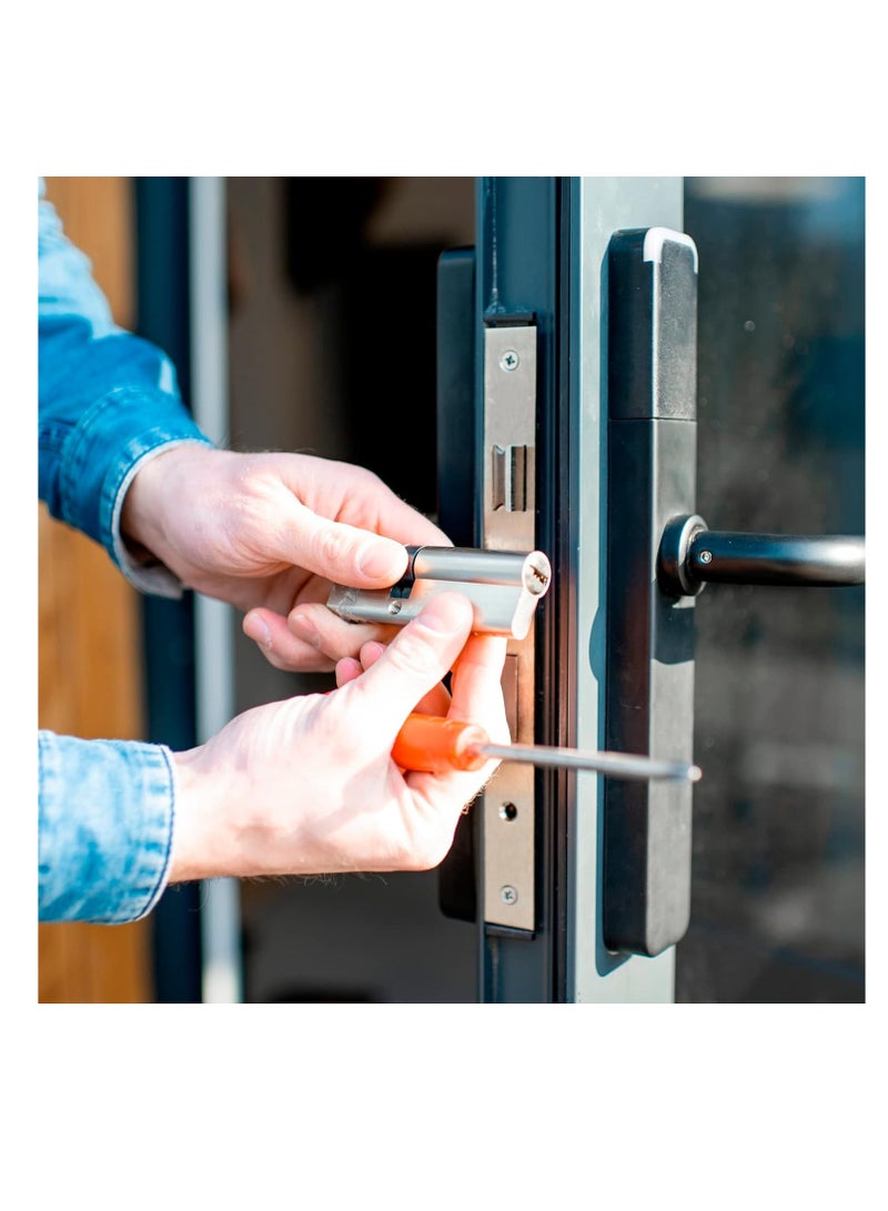 Door Lock Cylinder 7 Cm One Side Key One Side Knob  - Image 3