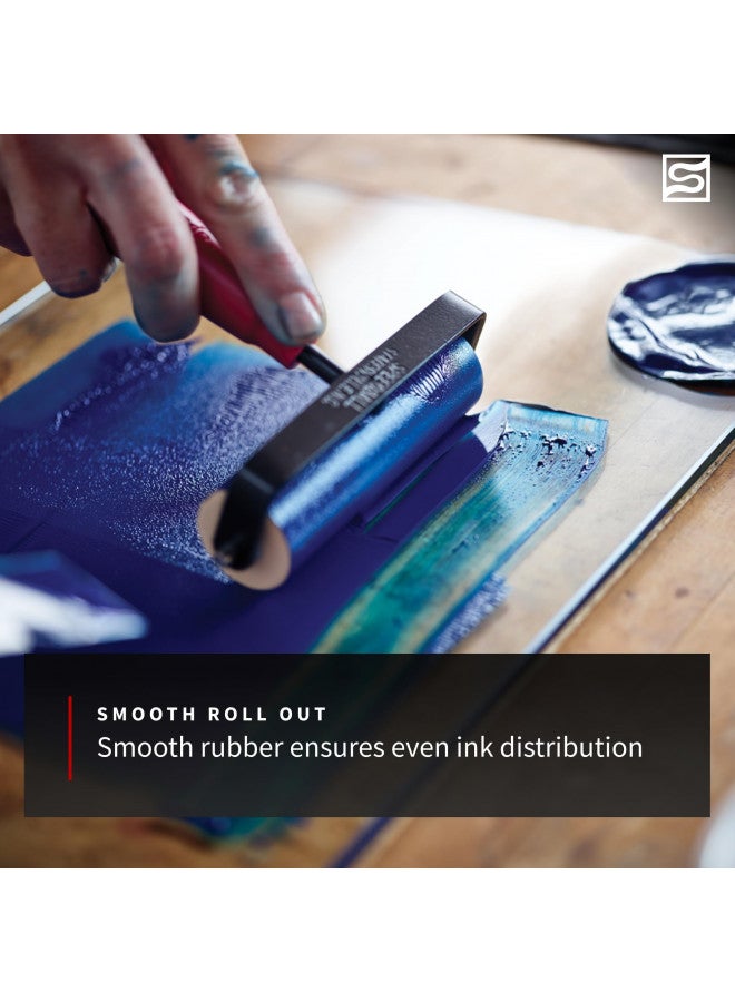 Speedball Deluxe Soft Rubber Brayer, 2.5-Inch - Image 5