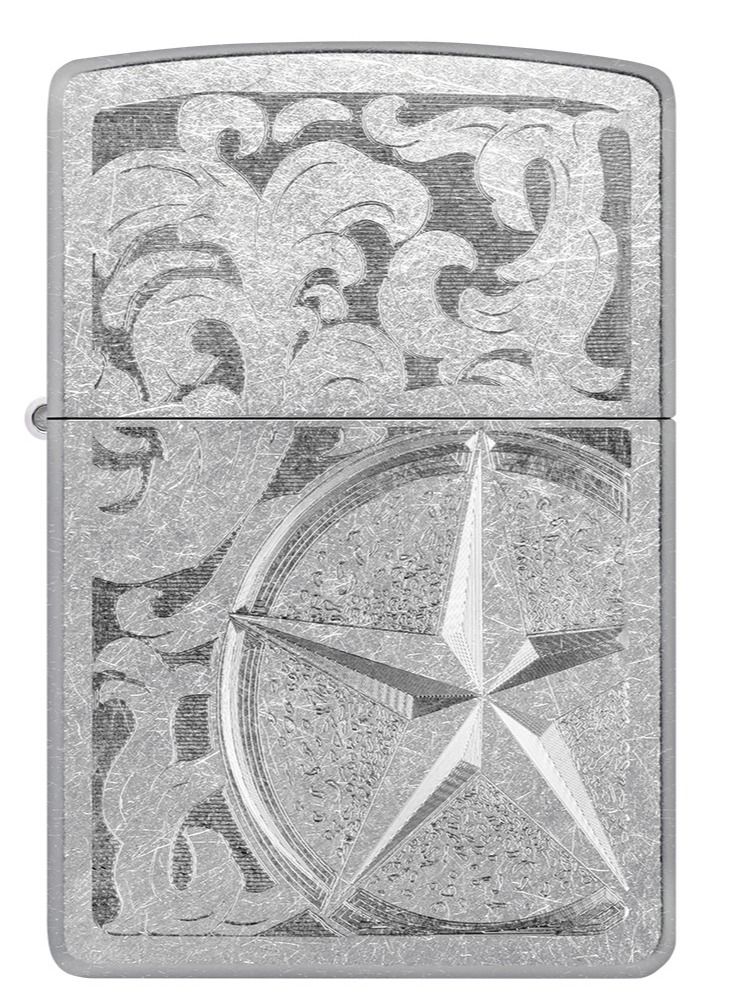 Zippo ولاعة Zippo AE180797 207 Star Struck Street Chrome المقاومة للرياح - Image 2