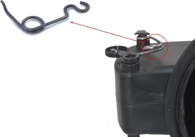 Autoacc Fuel Door Spring Compatible with 2009-2014 F150 Gas Cap Door Cover Spring Repair Replacement - Image 2