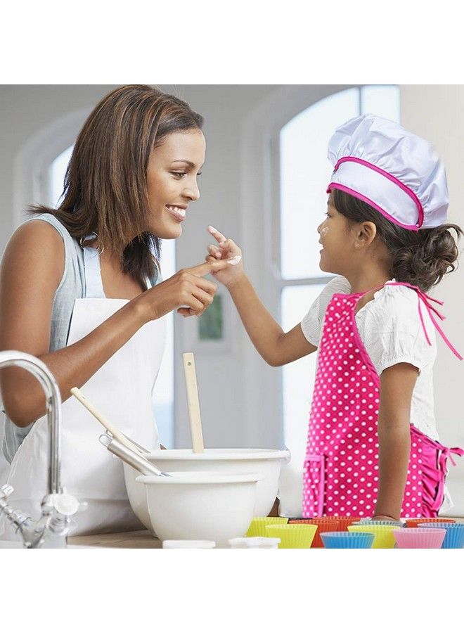 HmiL-U Chef Set For Kids 13 Pcs Kids Cooking And Baking Set Includes Kids Apron Chef Hat Utensils Cooking Mitt For Kids Chef Role Play Set Gift For 3 Year Old Girls And Up … - Image 3