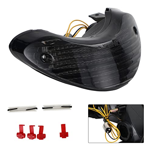 Areyourshop Turn Signals LED Taillight integrated Turn Signals For Suzuki SV650 1999-2003, TL1000S 1997-2001, TL1000R 1998-2004 Smoke - Image 3