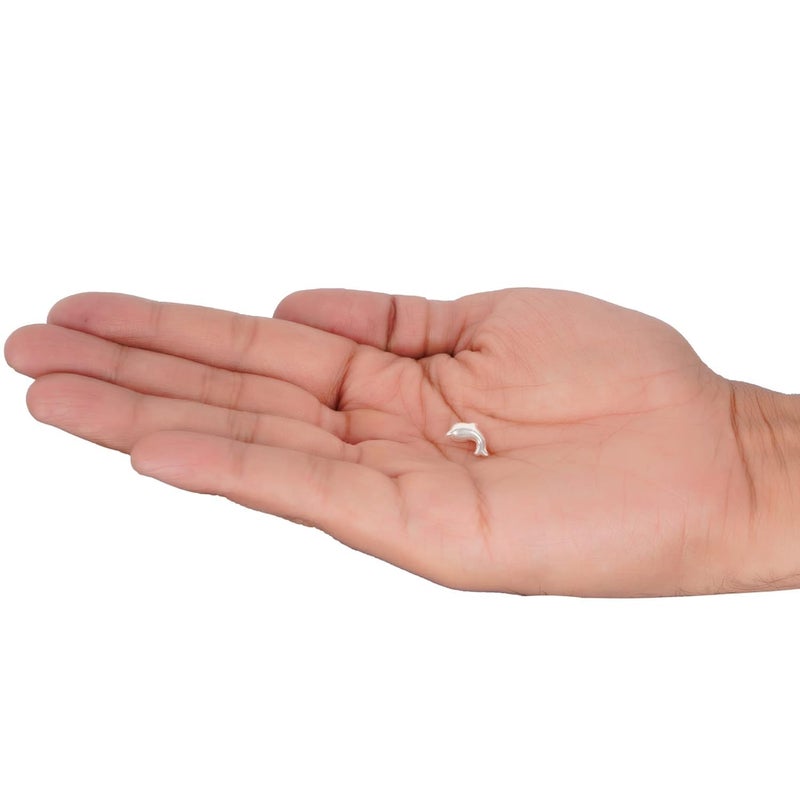 DHRUVS COLLECTION DHRUVS COLLECTION 925 Silver Fish for Astrological and Vastu remedy Chaandi Ki Machli for Pooja Housewarming Gifting and Donation Small Single Piece  - Image 2