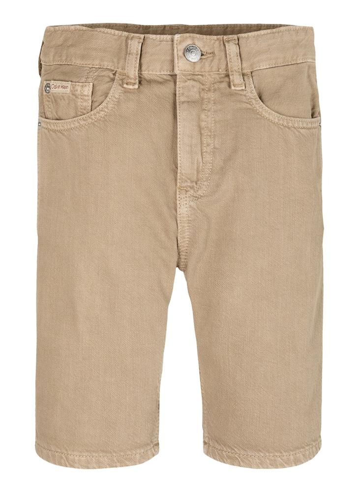 Calvin Klein Jeans Kids Logo Detailed Denim Shorts  - Image 1