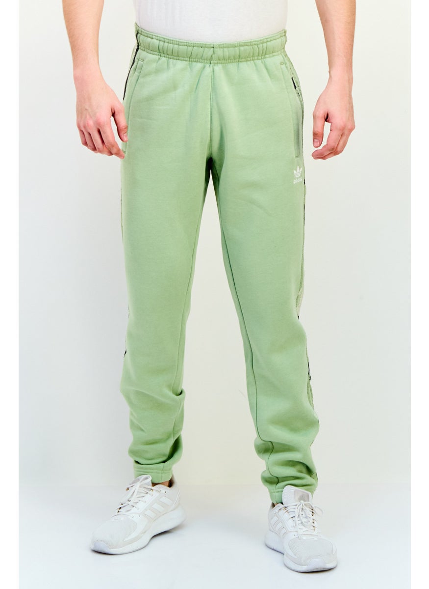 adidas Originals Men Sportswear Fit Brand Logo Training Sweatpants, Green  - Image 1