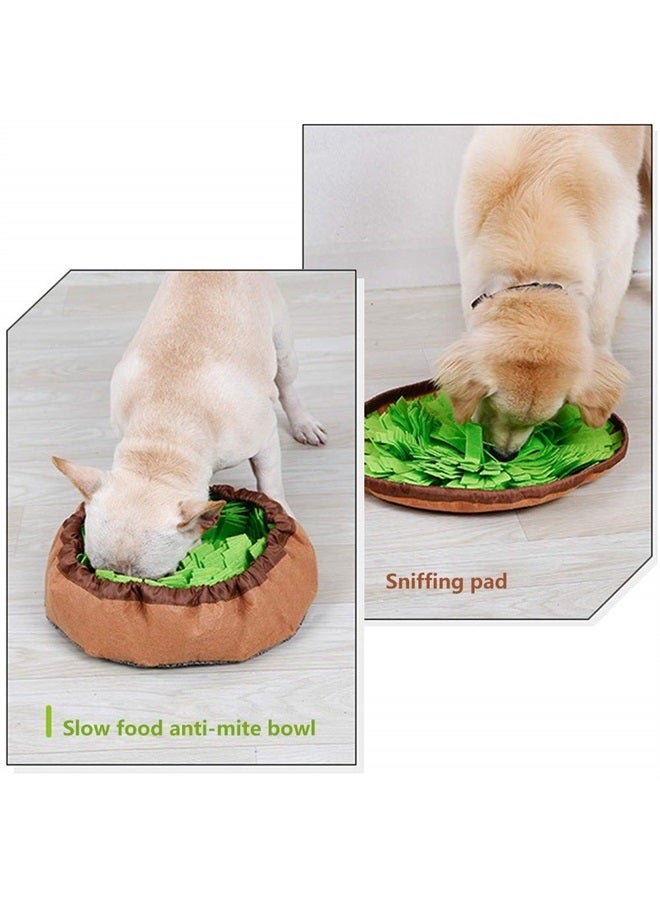 AWOOF Pet Snuffle Mat for Dogs, Interactive Feed Game for Boredom, Encourages Natural Foraging Skills for Cats Dogs Bowl Travel Use, Dog Treat Dispenser Indoor Outdoor Stress Relief - Image 1