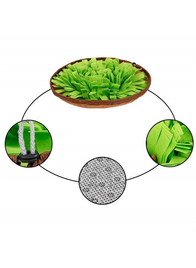 AWOOF Pet Snuffle Mat for Dogs, Interactive Feed Game for Boredom, Encourages Natural Foraging Skills for Cats Dogs Bowl Travel Use, Dog Treat Dispenser Indoor Outdoor Stress Relief - Image 4