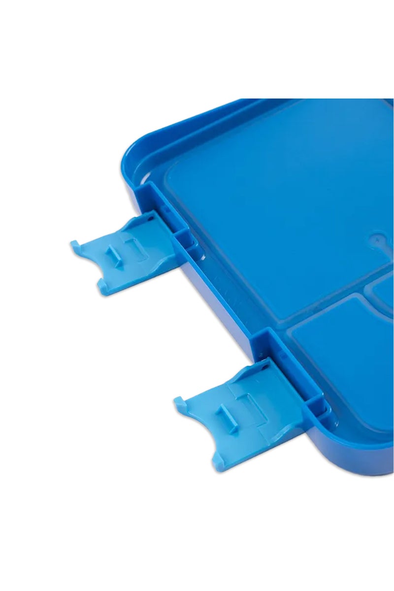 COCOBEE Kids Bento Lunch Box – 6 Compartments, Leakproof, Bpa Free, Microwave Safe – Blue - Image 2