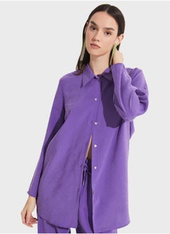 JUNE Cut Out Back Shirt  - Image 1