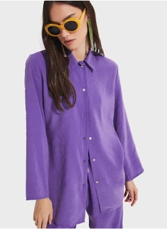 JUNE Cut Out Back Shirt  - Image 3
