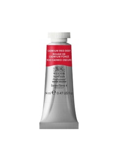 WINSOR & NEWTON Winsor & Newton Professional Water Colour 14 ML - Cadmium Red Deep (097) - Finely Pigmented, Vibrant, Vivid & Intermixable Artists' Water Colour Paints - More Colours Available 