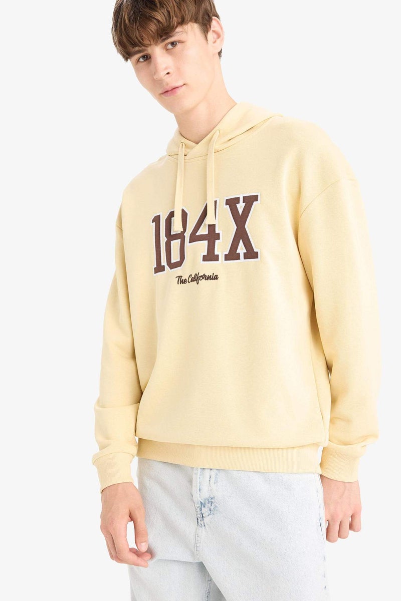 DeFacto Boxy Fit Printed Sweatshirt - Image 4