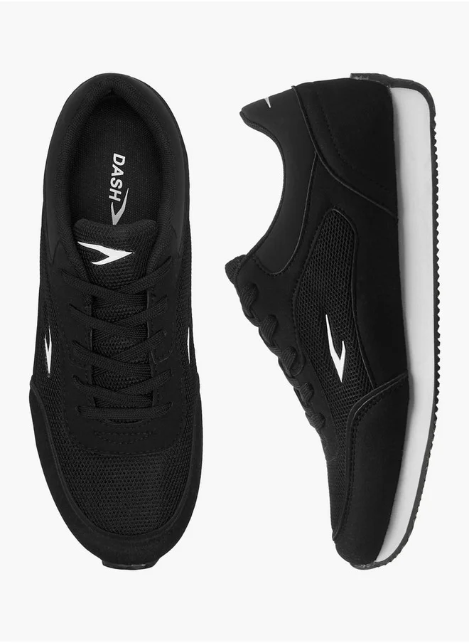 Dash Women's Textured Sneakers with Lace-Up Closure