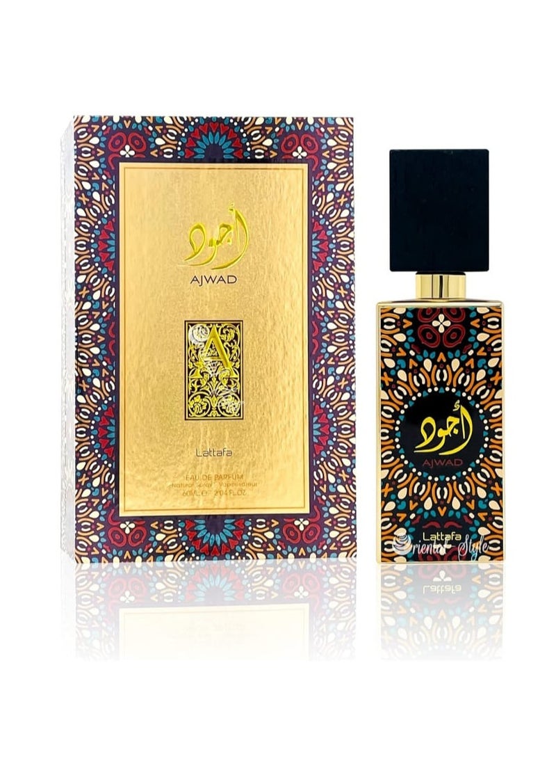 Lattafa Ajwad By Lattafa For Unisex Eau de Parfum 60ml - Image 1