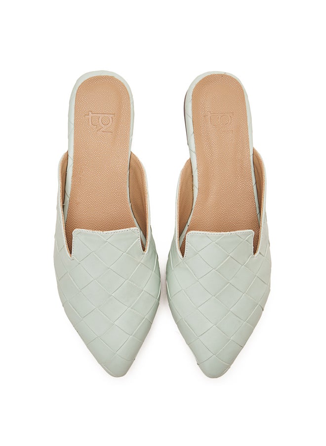 TGS Large Quilted Mules  - Image 4