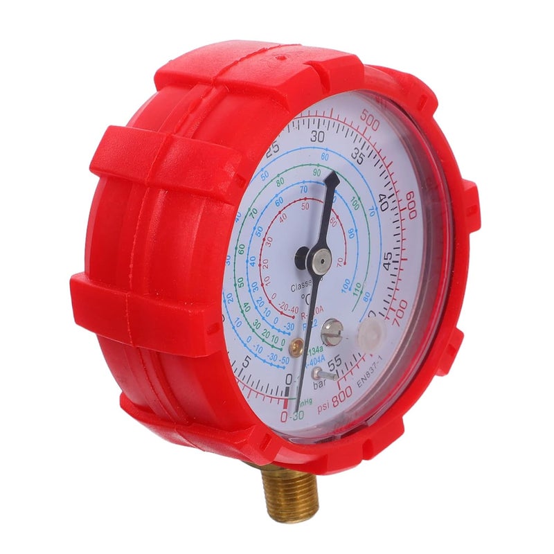 HVAC Manifold Gauge Set Portable High Pressure Tester for Car Home Cooling Systems Durable Lightweight Design Broad Compatibility for Mobile Repairs - Image 1