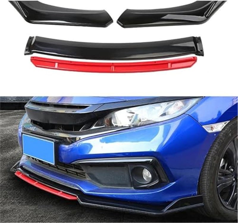 QASULER Front Bumper Lip Spoiler Body Kit - Image 3
