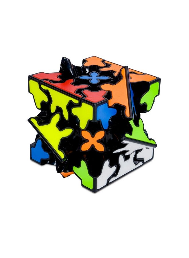 Cubelelo Drift Gear 3X3 Tiled Black Puzzle - Unique Gear Mechanism Speedcube For Enthusiasts & Beginners | Durable, Smooth-Turning, And Visually Striking 3X3 Magic Cube - Image 2