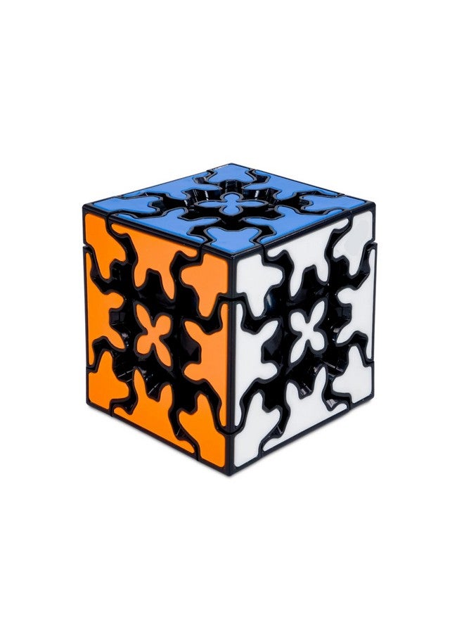 Cubelelo Drift Gear 3X3 Tiled Black Puzzle - Unique Gear Mechanism Speedcube For Enthusiasts & Beginners | Durable, Smooth-Turning, And Visually Striking 3X3 Magic Cube - Image 1