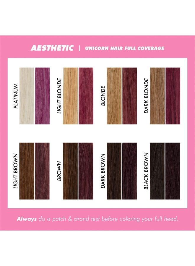 Lime Crime Unicorn Hair Semi-Permanent Hair Dye Valetine (Crimson Red) Fantasy Hair Color, 6.7 Ounces - Image 5