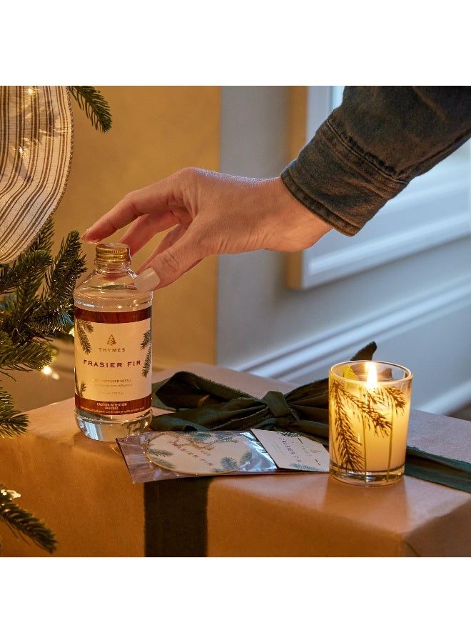 Thymes Reed Diffuser Oil Refill - Diffuser Oils Scents for Home Refill - Use for Reed Stick Room Air Fresheners (Frasier Fir, 7.75 fl oz) - Image 4