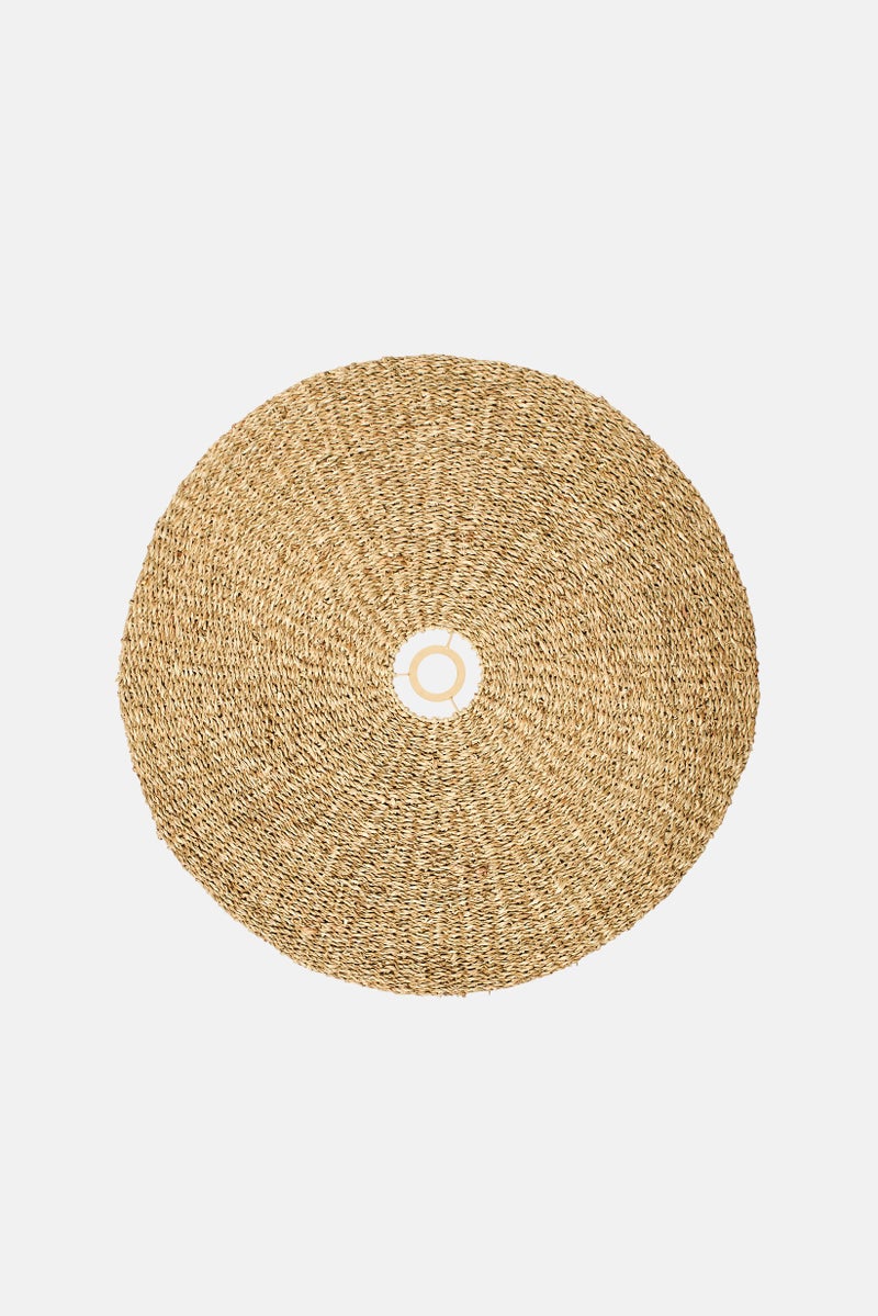 Muy Mucho Natural Fiber Lampshade Screen, Tan  - Image 2