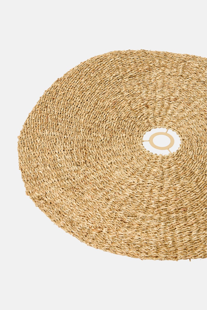 Muy Mucho Natural Fiber Lampshade Screen, Tan  - Image 3