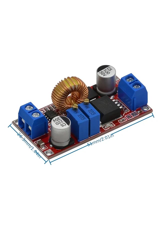 وحدة إمداد الطاقة XL4015 5A DC-DC مع شاحن بطارية ليثيوم 5V 12V 24V منظم جهد كفاءة 80% محول خفض الجهد لمشاريع إلكترونيات الـ PC و Raspberry Pi DIY شحن CC CV تصميم مضغوط - Image 4