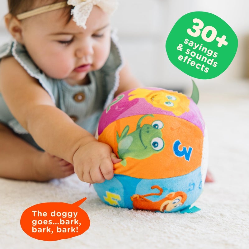 Move2Play, Hilariously Interactive Baby Ball with Music & Sound Effects | First Birthday Gift | Toddler Toy for Boys & Girls | Age 6, 9, 12, 18+ Month | 1, 2+ Year's Old (Baby Ball) - Image 2