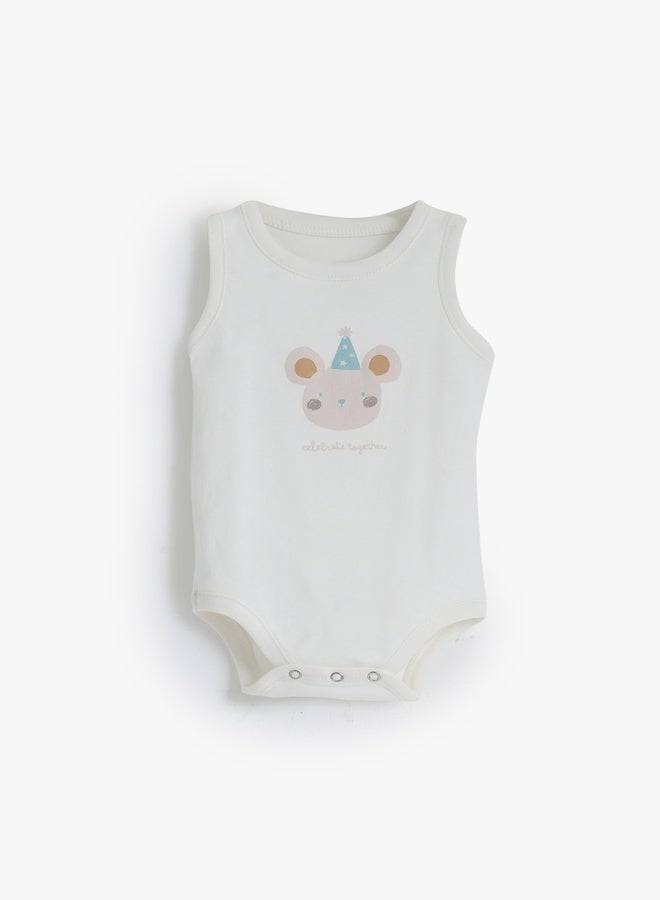 جونيور بادي سوت قطن عبوة 3 قطع بيبي للجنسين - Image 2