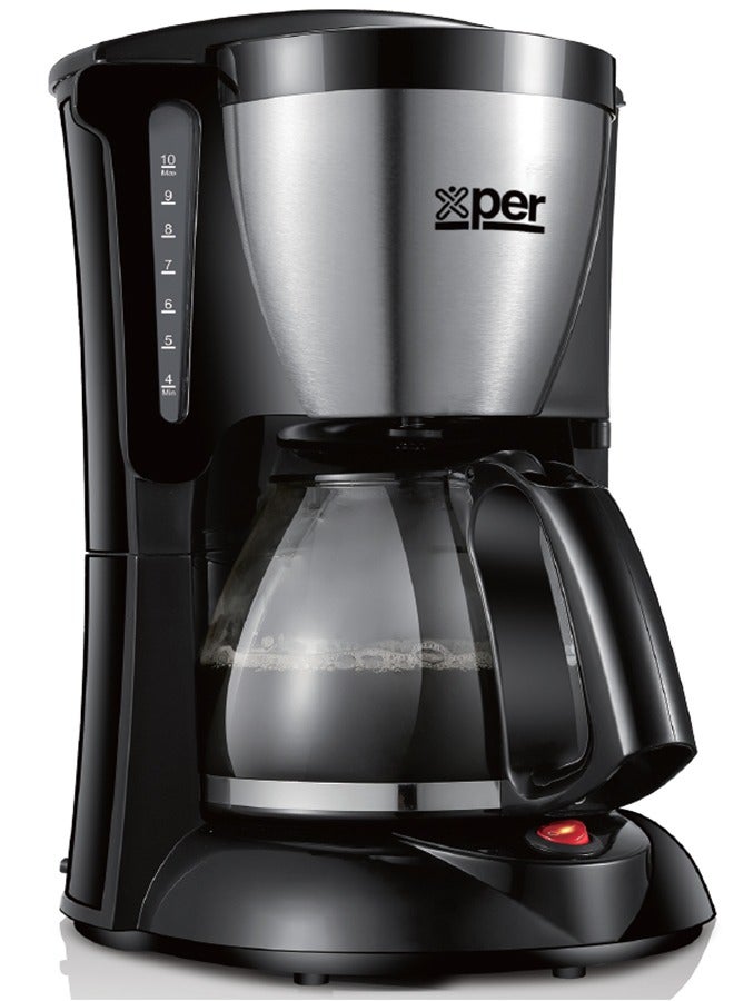 XPER American coffee Maker, 1.25 liters, 1000 watts, black | XPDC-750B - Image 3