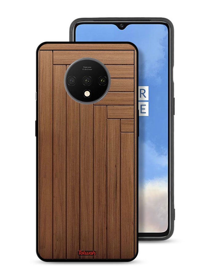 Tolwak OnePlus 7T Protective Case Cover Door Pattern - Image 1