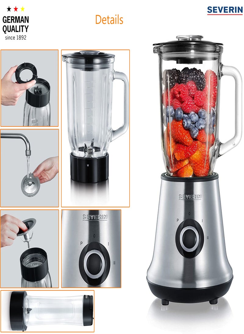 Severin, Multi-blender + Smoothie Mix & Go - Image 2