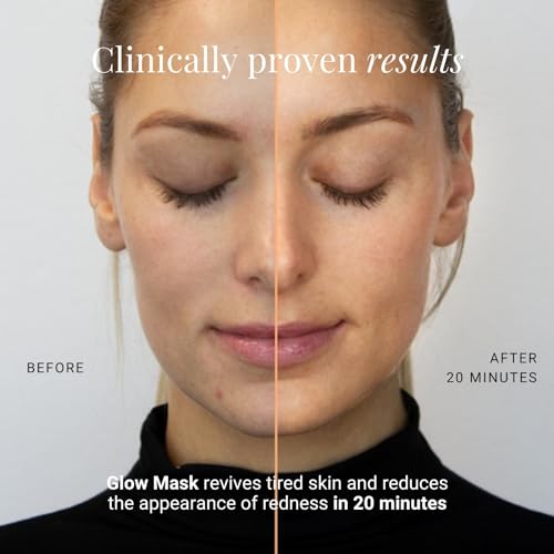 G.M. COLLIN Glow Mask | Revitalizing Face Mask Infused With Vitamins & Camu Camu Extract | Reduces the Appearance of Redness - Image 5