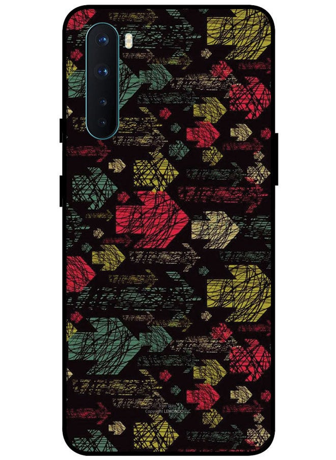 EYE CATCH - Protective Case Cover For OnePlus Nord Smart Series Printed Protective Case Cover for OnePlus Nord Multicolor Arrows - Image 1