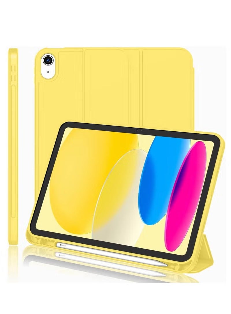 ميجوفاست حافظة قلاب لجهاز iPad الجيل العاشر مقاس 10.9 بوصة 2022 مع إغلاق مغناطيسي ووظيفة الإيقاظ/السكون التلقائي مع فتحة حامل قلم رصاص  - Image 1