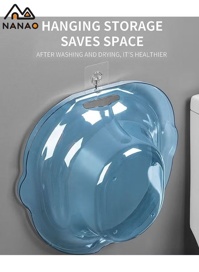 NANAO Sitz Baths for toilet Seat,Sitz Bath for Postpartum Care Sitz Bath for Hemorrhoids with Flusher Pregnant Women Yoni Steam Seat,Soaking Basin Ues for Inflammation Treatment,Fits Universal Toilet  - Image 5