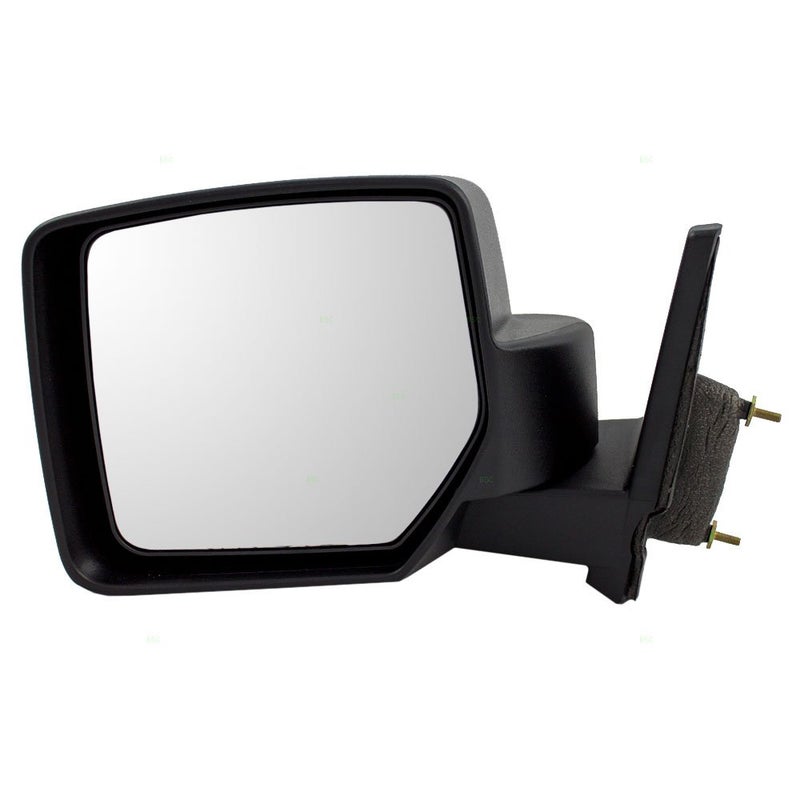 Brock Replacement Driver Manual Side View Mirror Textured Black Compatible with 2007-2017 Patriot 5155457AH - Image 4