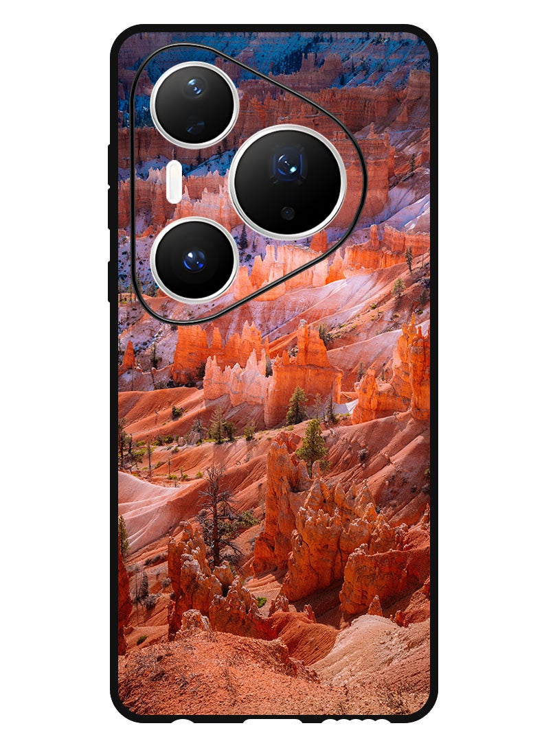 Theodor Case Compatible with Huawei Pura 80 Pro 6.8 Inch Protection Shockproof Bumper Cover rocks_mountains_landscape - Image 1