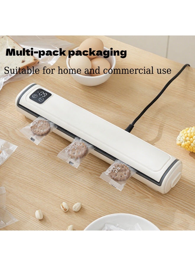 Sisily Food preservation machine vacuum packaging machine household vacuum dry and wet dual-purpose vacuum sealer kitchen food preservation - Image 2
