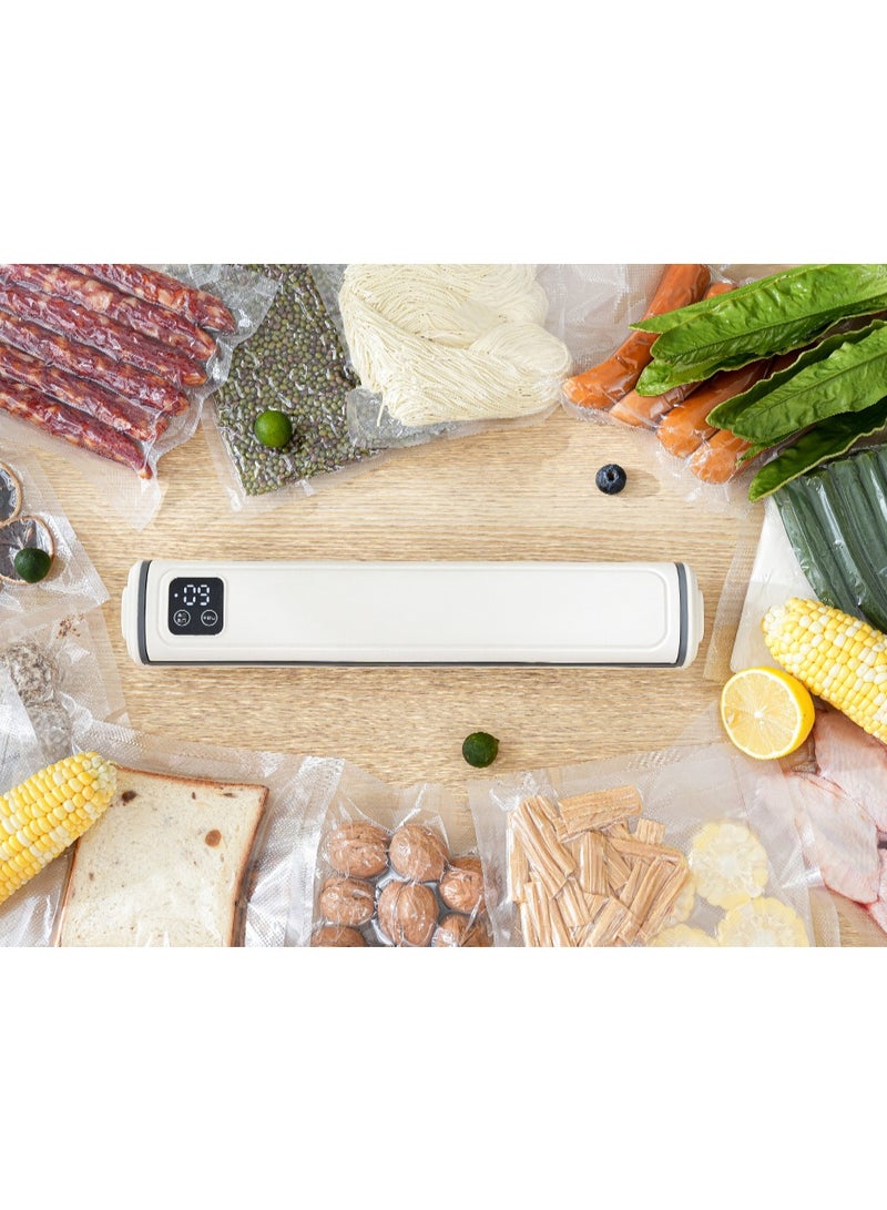 Sisily Food preservation machine vacuum packaging machine household vacuum dry and wet dual-purpose vacuum sealer kitchen food preservation - Image 4